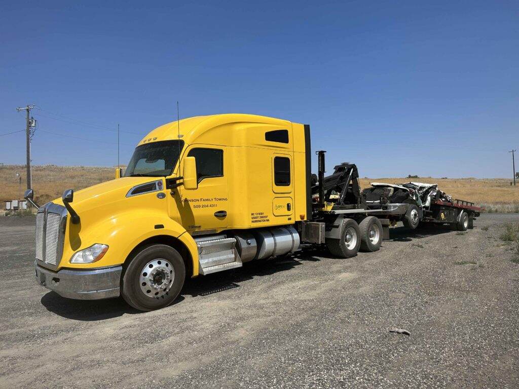 Johnson Family Towing Kenworth tow truck
